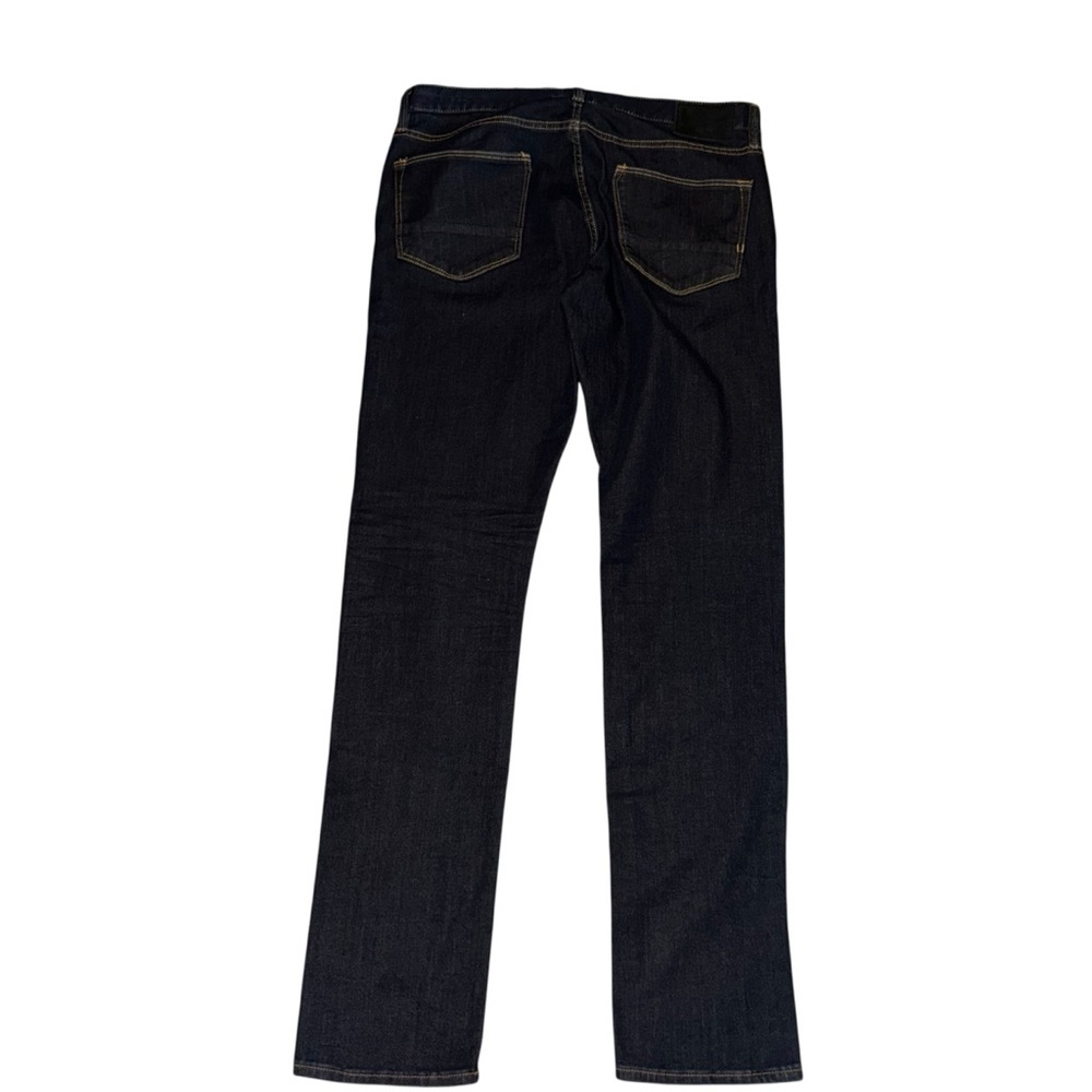 Silver Jeans Men’s Ashdown Sz 34x34 Dk Indigo Wash Slim Leg Dressy Soft Stretch View 2